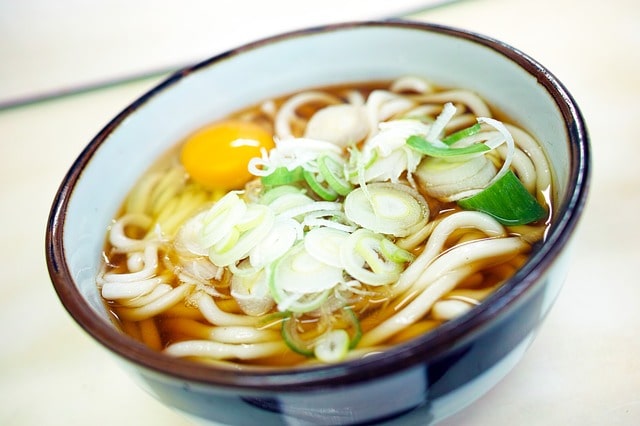 Udon noodles