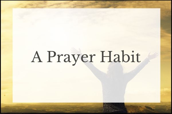 prayer habit