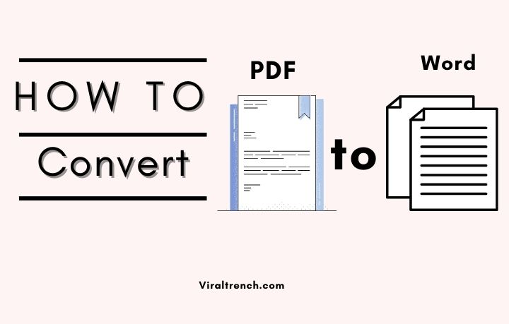 How To Convert PDF to Word