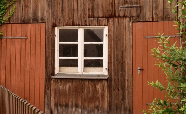 rustic windows