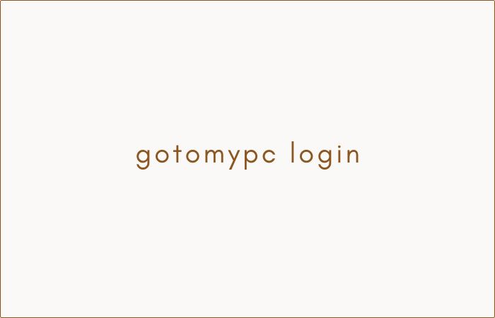 gotomypc login