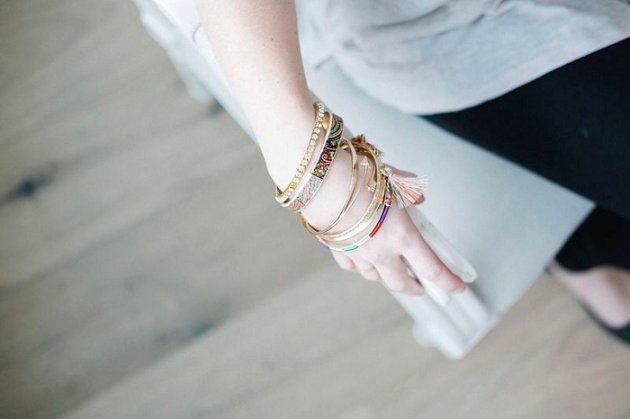 stainless steel Cuban link bracelet from Heart of Bone