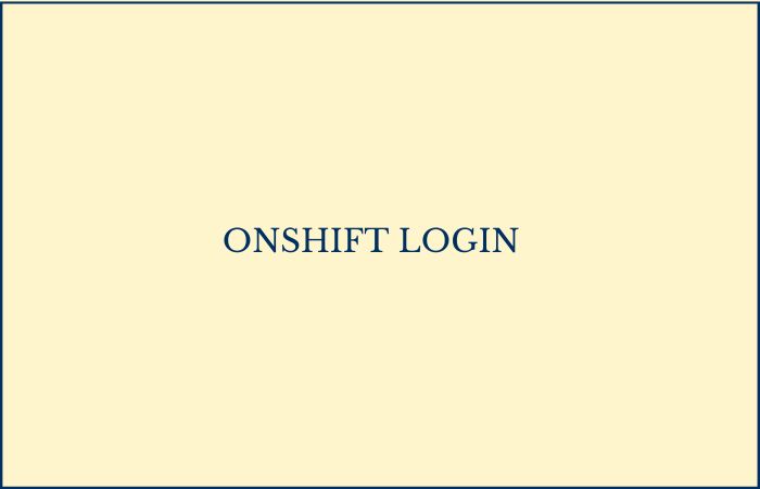 onshift login