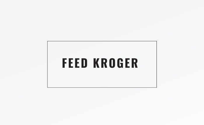 Feed Kroger Login instructions @ Feed.kroger.com