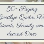 goodbye quotes and sayings