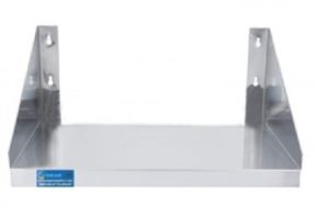 Stainless steel microwave shelf