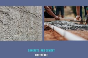 concrete vs cement