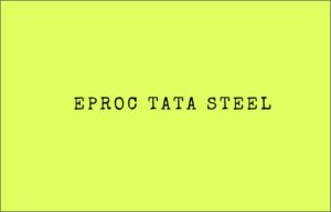 eproc tata steel