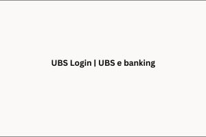 UBS Login UBS e banking