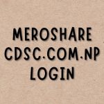 meroshare cdsc.com.np