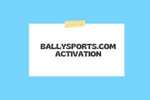 ballysports.com/activate