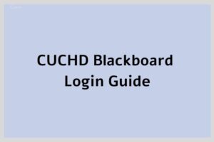 CUCHD Blackboard Login Guide