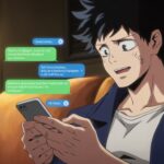 Dabi x Reader Texts